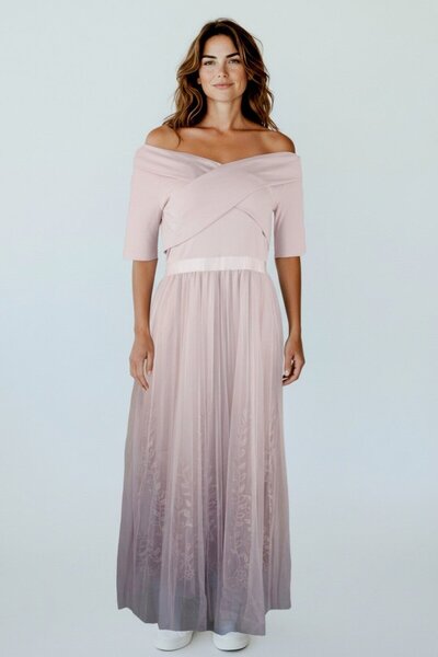 ONLY Rochie Cur Elegantă Roz