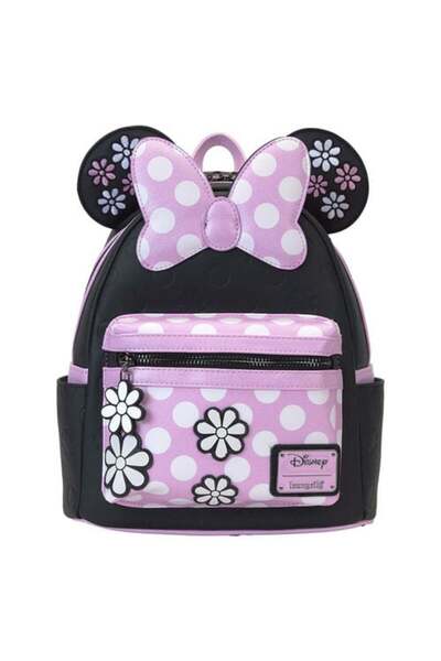 Syfax Rucsac Loungefly Disney Minnie Mouse Floral Rock the Dots 26 cm