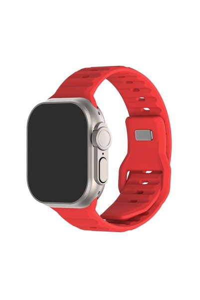 Sonique Λουράκι Σιλικόνης ColorWave για Apple Watch (42/44/45/46/49MM) Κόκκινο
