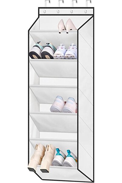 SLEEPING LAMB Over The Door Shoe Organizer for Closet with Large Deep Pockets...