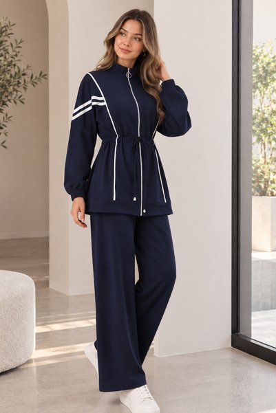 benguen Biyeli Sports Double Set N8290 Navy Blue