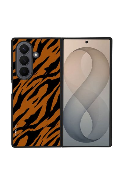 Sonique Θήκη Animal Print Series για Samsung Galaxy Z Fold 8 Ultra Tiger 01