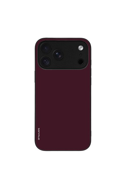 Sonique Θήκη ColorBloc Series για Apple iPhone 18 Pro Max Μπορντό
