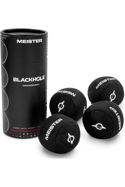 Meister BlackHole Deodorizer Balls for Shoes, Gloves, Gym Bags and More - Fre...