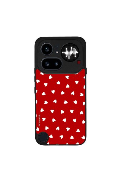 Sonique Θήκη Heart Series για Nothing Phone 4a Pro Κόκκινο