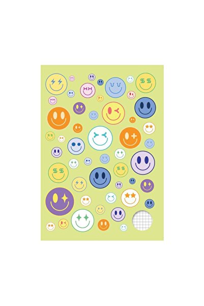 OEM Caiet studențesc A4 matematică copertă cu model Emoji, 100 file