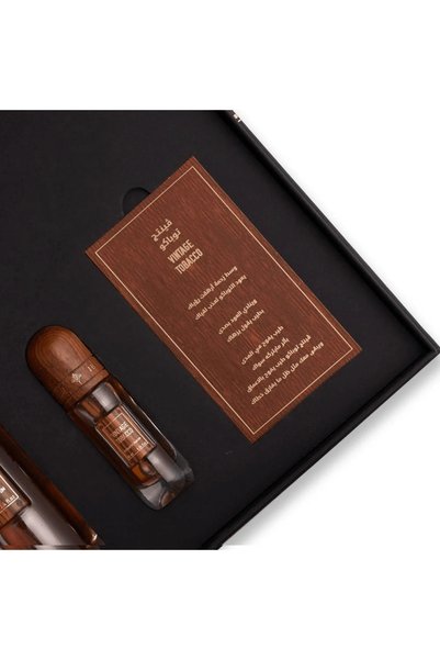 IBRAQ Vintage Tobacco Perfume by Ebraq + Gift (Perfume Holder)