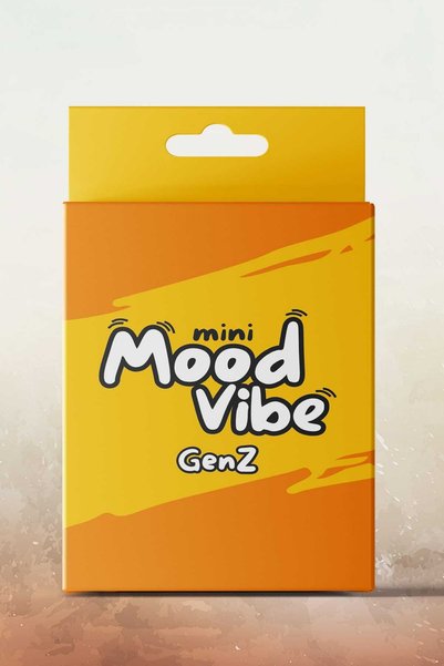 EFBUTİK Mood Vibe - Card Game - Orange