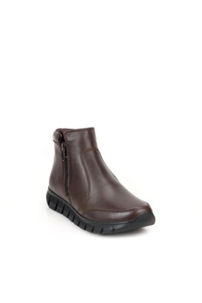 PİSAGOR Ps-35420 Women's Genuine Leather Orthopedic Casual Boots
