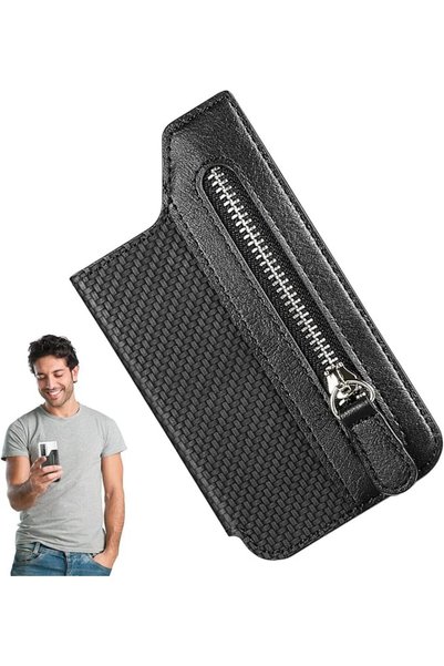 Generic Magnetic Card Holder for Phone Slim Card Holder Slot, Grip Case, Folding