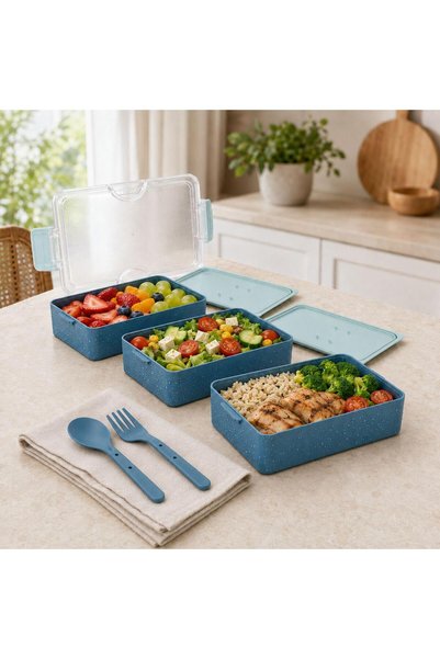 Cosiness Lunch Box 3-Tier Storage & Nutrition Container
