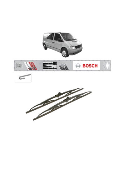 Bosch Set de 2 ștergătoare de parbriz MERCEDES-BENZ VITO Bus (W638) 1996-2003...