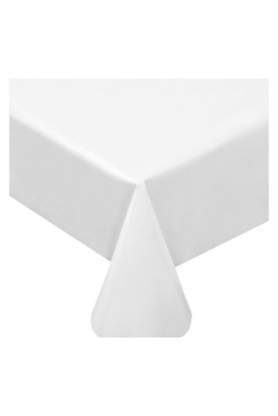 OEM Față de Masă Albă de Plastic 137x274 cm – Protecție și Decor pentru Masă