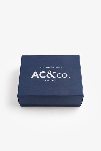 AC&Co / Altınyıldız Classics Erkek Beyaz 3 'lü Paket Soket Çorap Seti Özel Hediye Kutulu Yumuşak Dokulu Sıcak Tutan