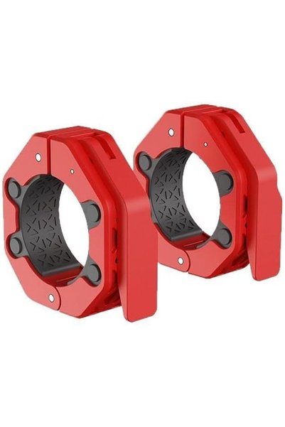 Parlberd Quick Release Barbell Collars for 2-Inch Olympic Bars, Slim Non-slip...