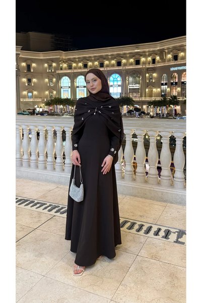 lurex moda Lale Taşlı Abiye