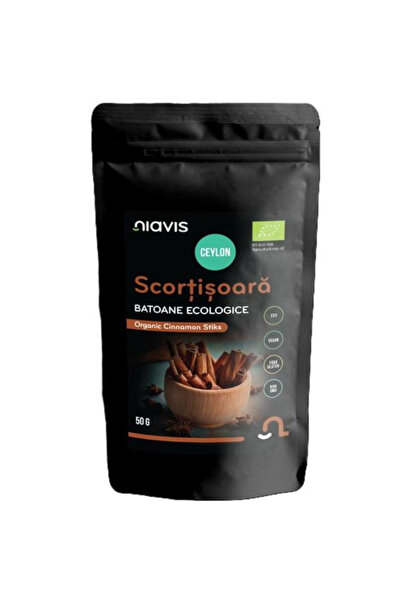 Niavis Ceylon Organic Cinnamon Sticks, 50 g