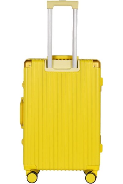 Generic Suitcase set aluminium Frame Yellow