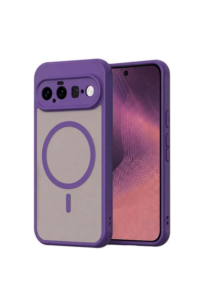 Techsuit Husă pentru Google Pixel 11, HaloFrost II MagSafe, Mov