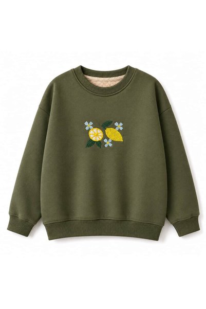 OZZY KİDS Girl's Lemon Sweatshirt