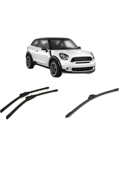 Bosch Set of 3 wiper blades MINI PACEMAN (R61) 2012-2016, windscreen and rear...