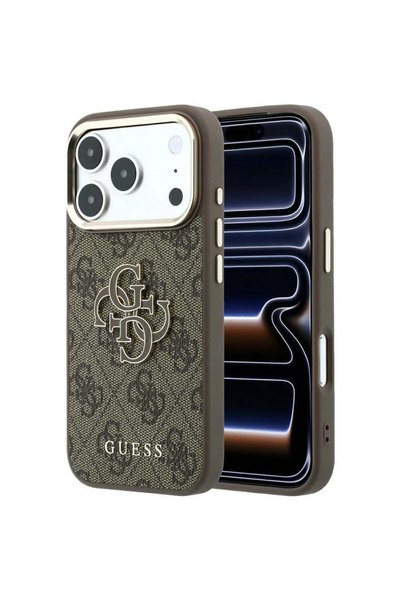 Guess Θήκη για iPhone 17 Pro Max, iPhone 18 Pro Max, Σκληρή θήκη 4G με μεγάλο...