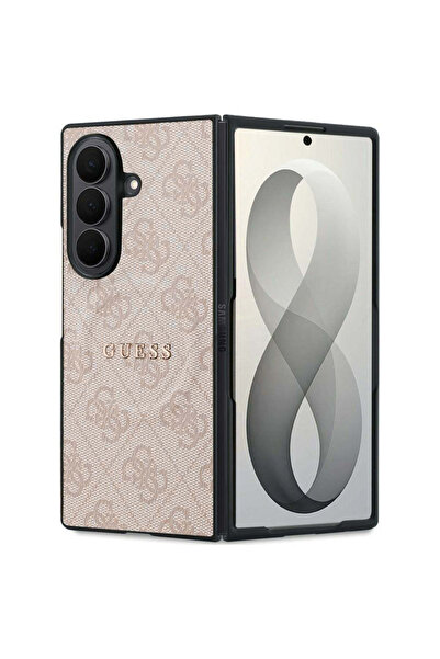 Guess Θήκη για Samsung Galaxy Z Fold8 Ultra, 4G, Δερμάτινη Κλασική MagSafe, Ροζ