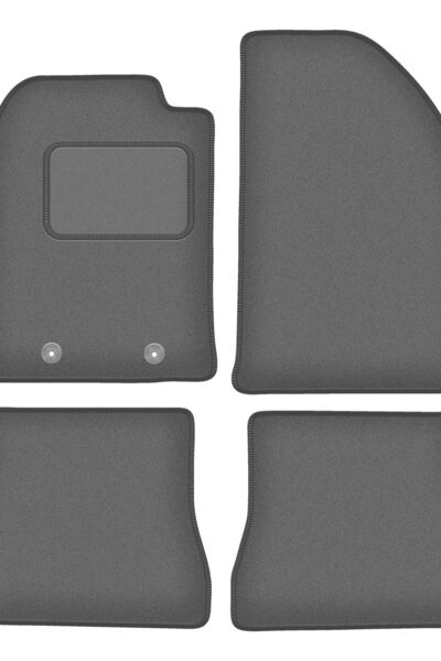 Wielganizator Covorașe auto din velur grafit pentru: Ford Fusion hatchback (2...