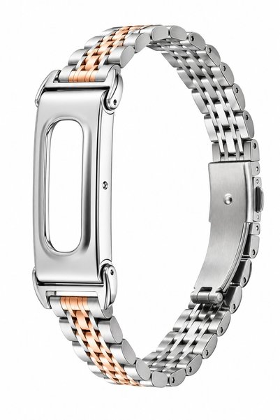 Alstrap Fitbit Air Uyumlu İnce Çok Baklalı Tasarım Kordon Kayış
