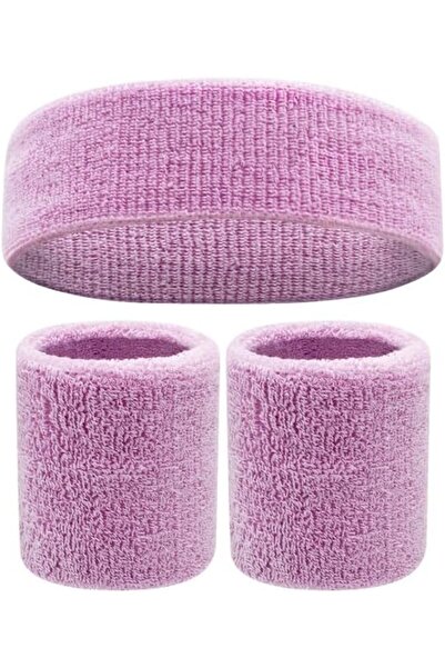 GENERAL NvziSport Sweatbands Set,Sports Headband Wristband Set Moisture Wicki...