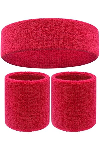GENERAL NvziSport Sweatbands Set,Sports Headband Wristband Set Moisture Wicki...