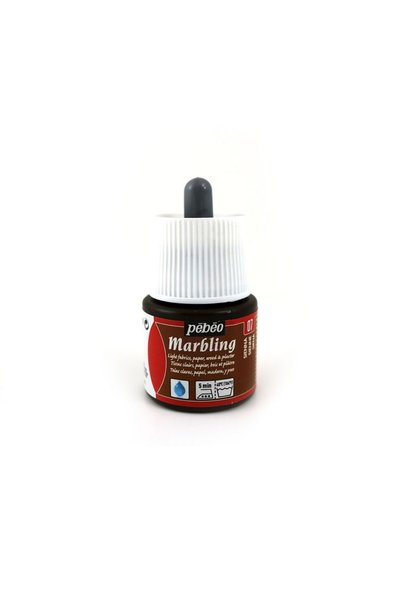 Pebeo 130/07 Marblıng Ebru Boyası 45ML Şişe 4 Adet