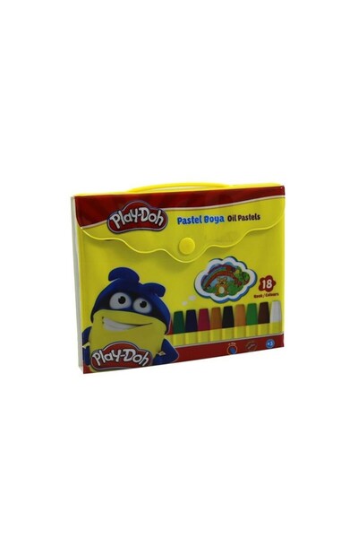 Play Doh Play-doh 18 Renk Pastel Boya Çantalı PA006 4 Adet