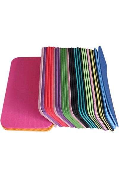 Generic Yoga Knee Pad |   Portable Thick Pilates Cushion - Exercise Knee Mat ...
