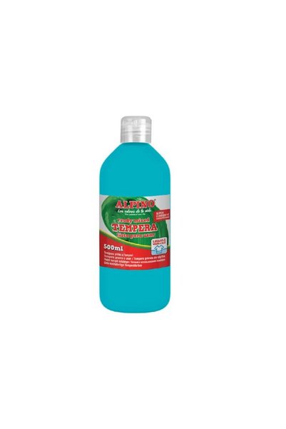 Alpıno Tempera Açık Mavi Suluboya 500 ml DM-030180 4 Adet