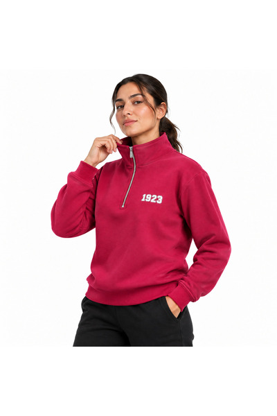 TFF 1923 Yarım Fermuarlı Sweatshirt