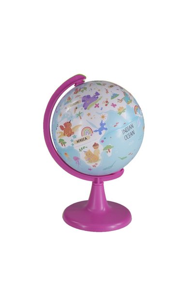 Gürbüz 48155 Kıds Unicorn Adventure Küre+ Puzzle 54 Parça 15 cm 2 Adet