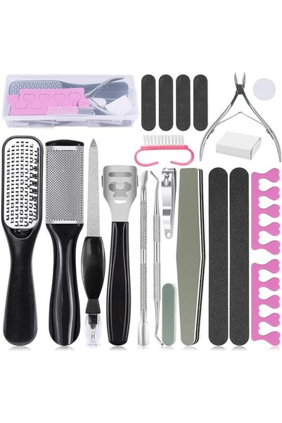 Yelajoy 21 in 1 Professional Pedicure Kit, Foot File, Foot Rasp Remover