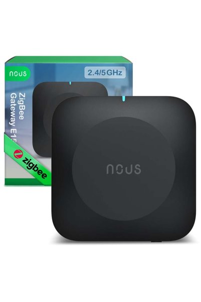 Nous E15 Смарт хъб, Zigbee 3.0 и Bluetooth, Wi-Fi 2.4/5 GHz, до 128 устройства