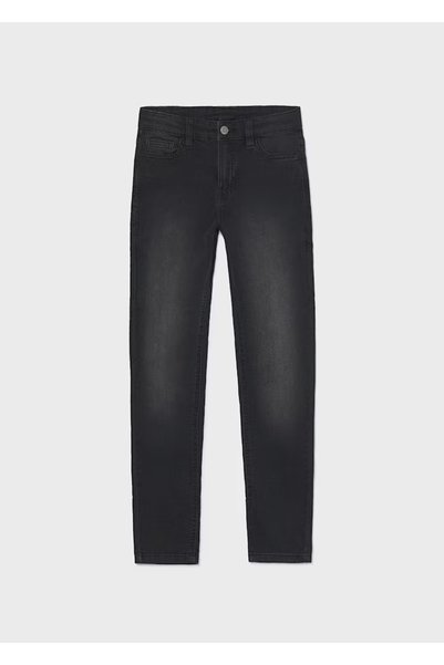 MAYORAL Black Boy's Denim Trousers 7509