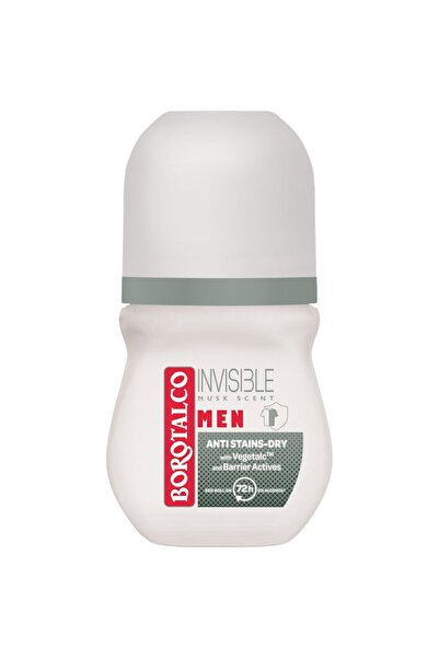 Borotalco Men Deodorant Roll-on Antiperspirant Invizibil, 50 ml