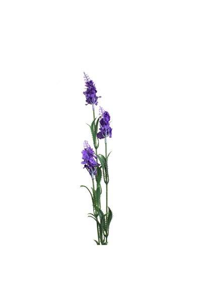 OEM Ramură Artificială de Lavanda cu 3 Flori Mov 65 cm – Decor Realist pentru...