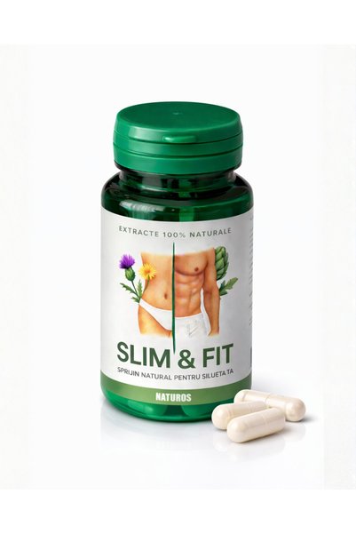 NATUROS SLIM & FIT – Capsule Naturale pentru Slăbit și Controlul Apetitului