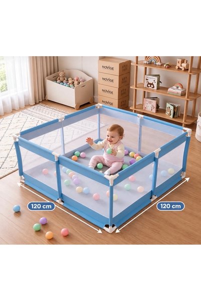 AVOCADO 120x120 Bebek Oyun Alanı Oyun Parkı (3’lü)
