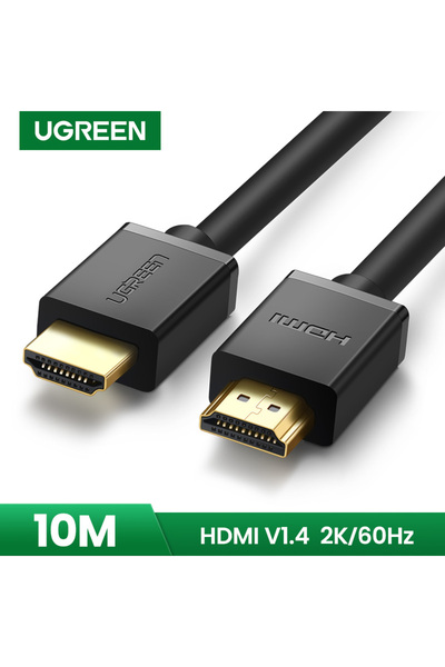 Ugreen كابل HDMI، ذكر إلى ذكر، 10 متر، أسود