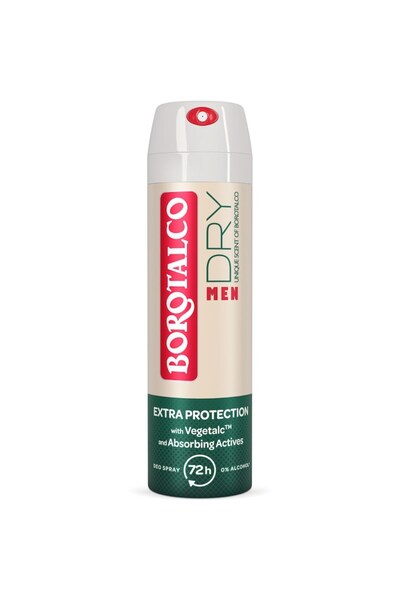 Borotalco Spray Deodorant Antiperspirant Parfum Original pentru Bărbați, 150 ml