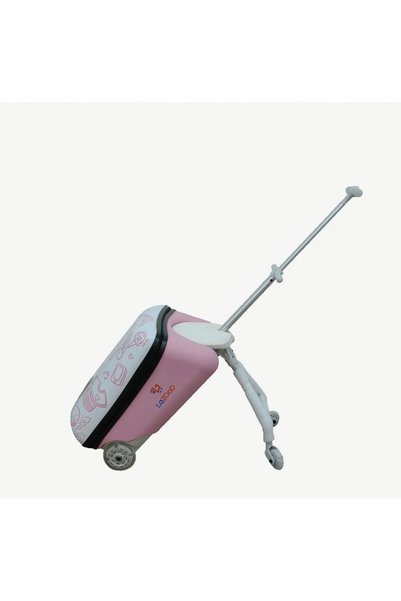Generic Brand Lazood Kids Travel Suitcase with 2-in-1 Ride-On and Pull-Along ...