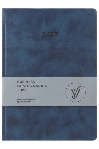 Victoria's Journals Business-2027 Year Daily Agenda 20X28 Cm. One Page Per Da...