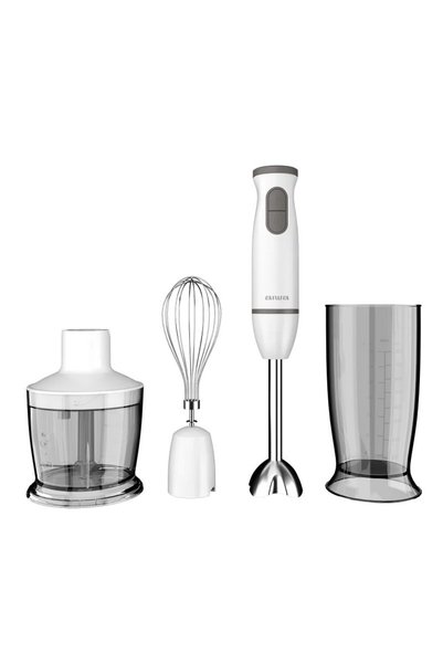 Aiwa Blender de mână ABL-800 Plus, 600W, 2 viteze, Funcție Turbo, Fără BPA, 3...