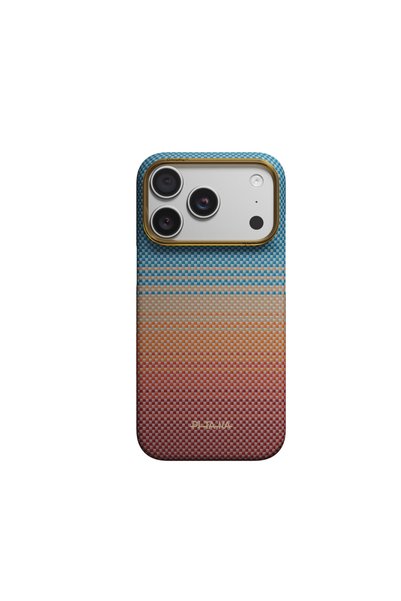 PITAKA Husă pentru iPhone 18 Pro, Husă Edge PitaTap, Sunset 2.0 California Dr...